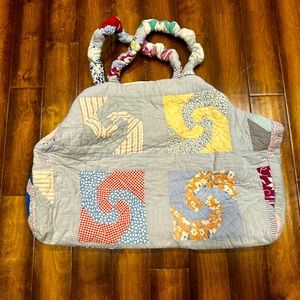 VTG QUILT TOTE
